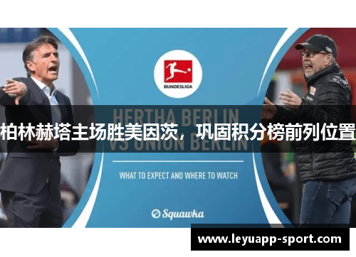 柏林赫塔主场胜美因茨，巩固积分榜前列位置